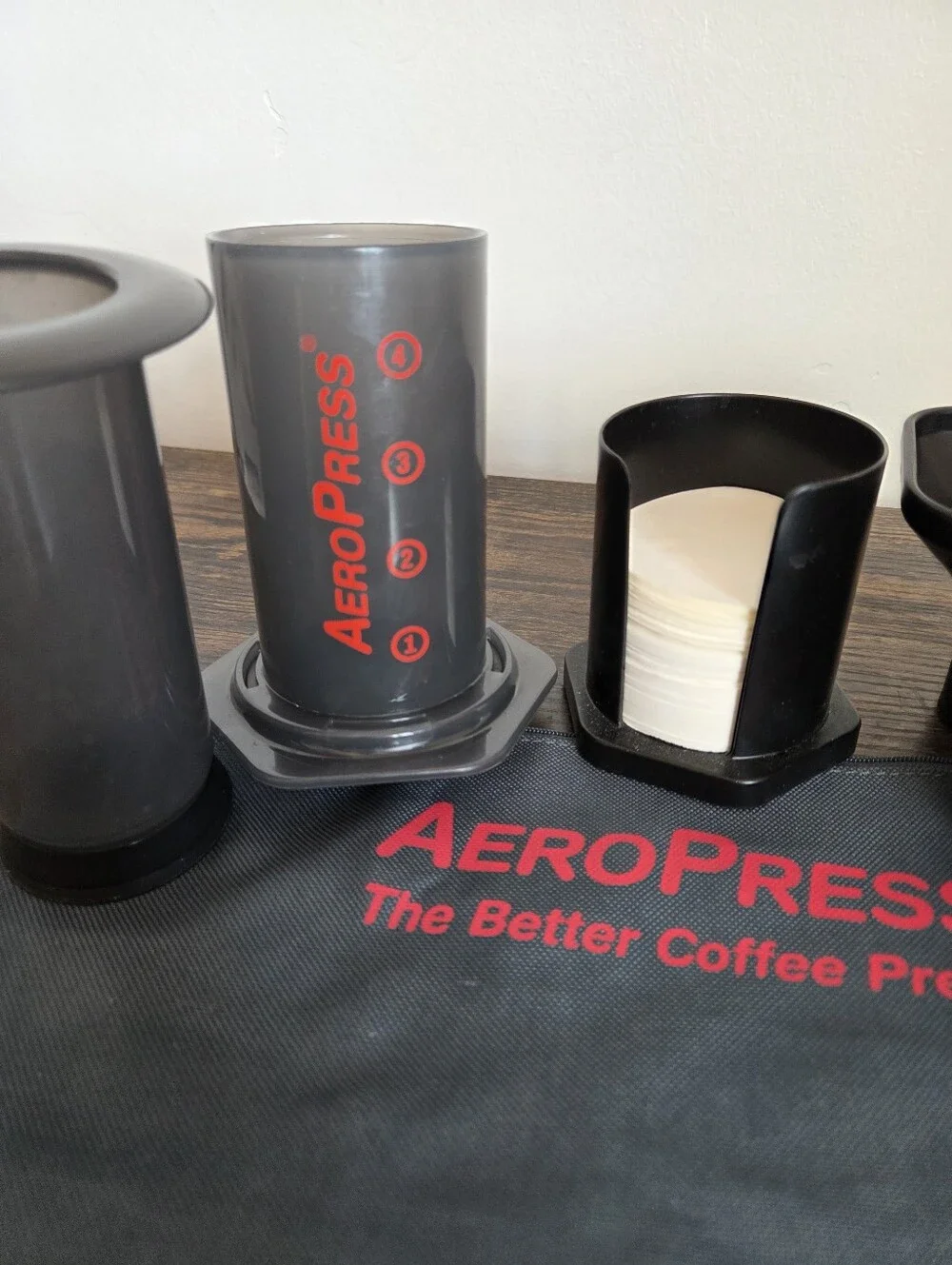 Aeropress Coffee Maker Original Portable With Storage Bag